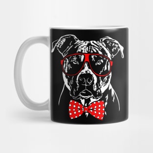 American Pitbull Terrier dog Portrait Mug